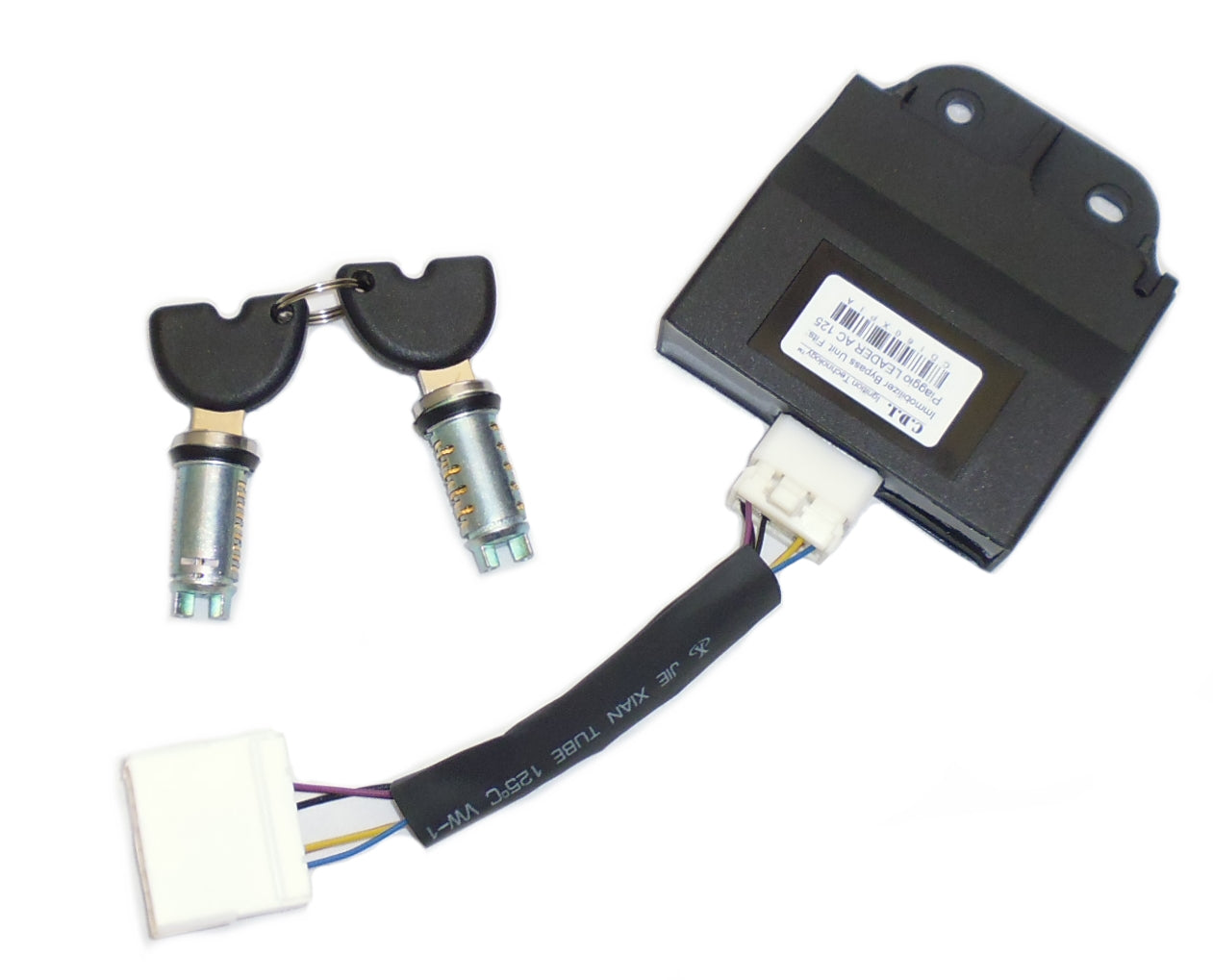 Immobilizer Bypass and Removal CDI unit for the Vespa LX, Piaggio and Liberty, AC19i, AC20i, AC27i 14 pin